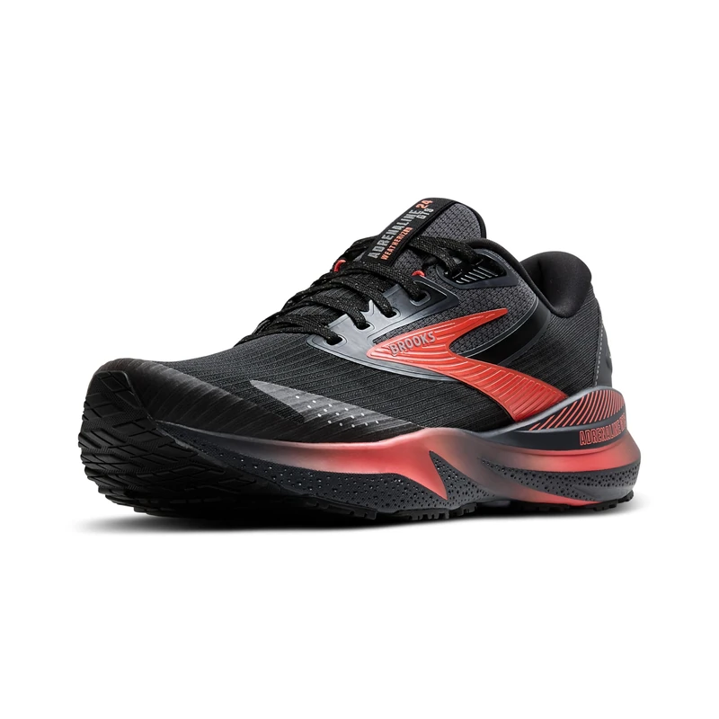 BROOKS 1204271B044 Adrenaline GTS 24 Weatherized Women Black/Ebony/Hot Coral UK 8.5