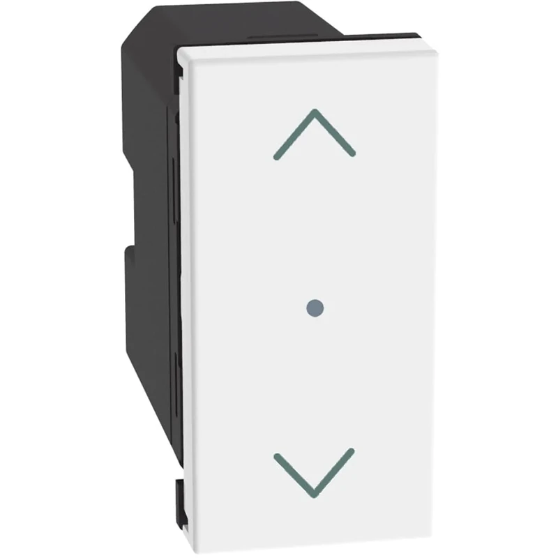 BTICINO MatixGO Smart Home Control for Motorized shutters or Blackout Blinds 1 Module White JW4027CWI Wireless Control for Roller shutters