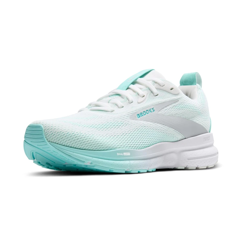 Brooks 1204411B198 Trace 4 Women Bright White/Limpet/Black UK 6.5