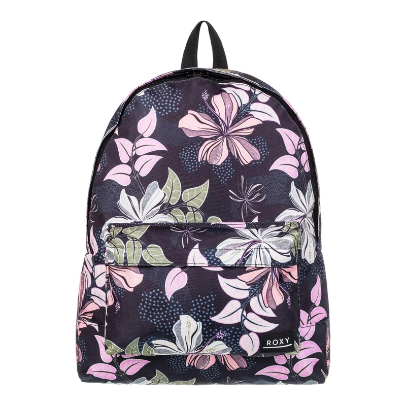 Roxy Women's Sugar Baby Canvas Backpack, Appanthacite Sunny Floral Swim, One Size