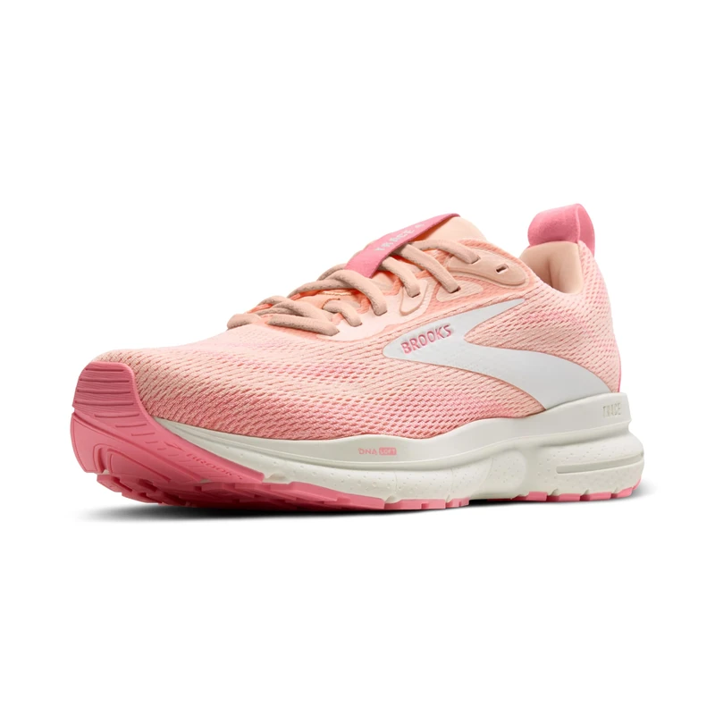 BROOKS 1204411B647 Trace 4 Women Tropical Peach/Dianthus/Grey UK 4.5