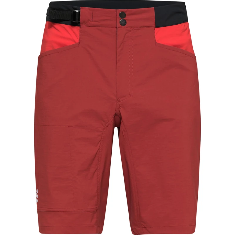HAGLOFS Haglöfs Mens ROC Spitz Shorts, Corrosion/Zenith Red, 14 EU