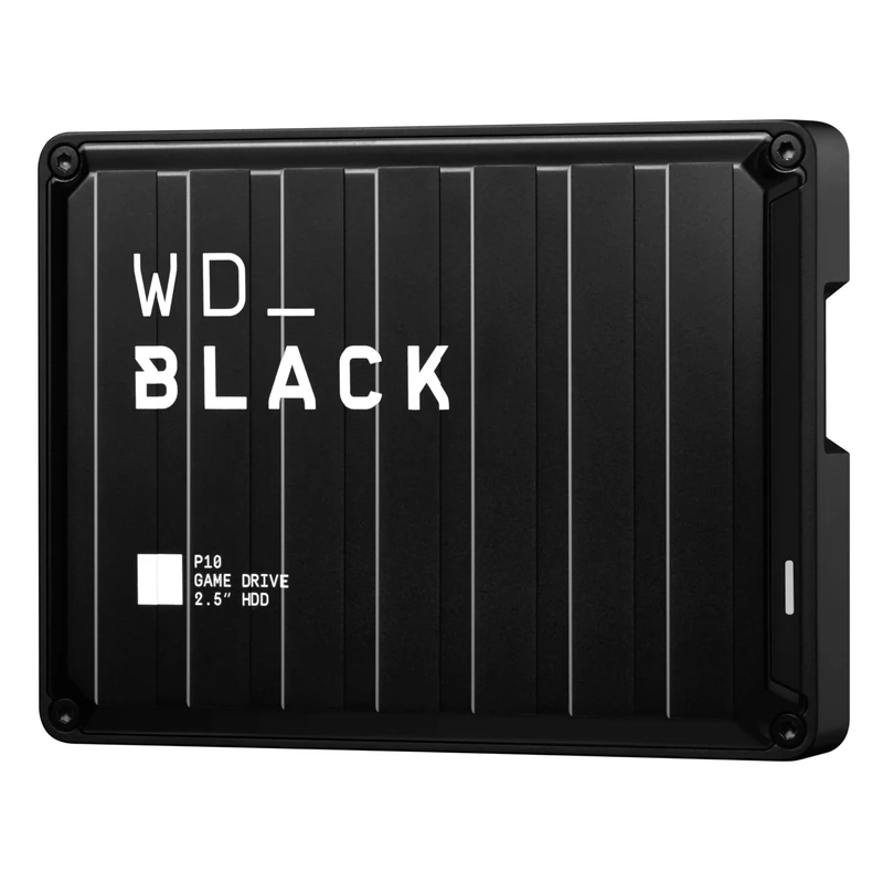 WD_Black P10 6TB Game Drive, Portable External Hard Drive, Speeds Up to 130 MB/s, Works With Console, PC, Playstation, Xbox, Save Up to 125 games, Portable Game Drive, Black