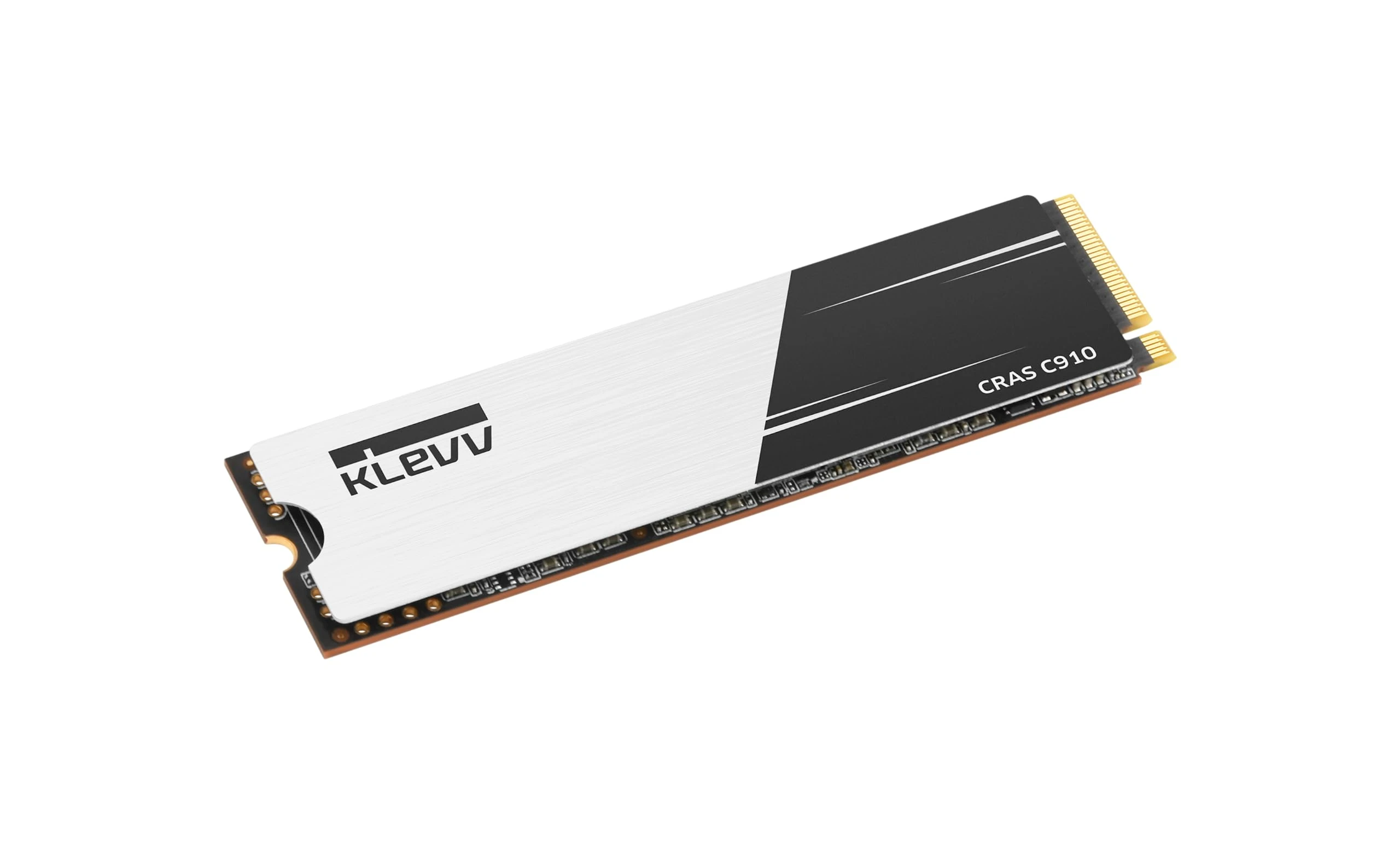 KLEVV CRAS C910 SSD 2TB, M.2 NVMe 2280, PCIe Gen4x4 Internal Solid state Drive with Heatsink, Up to 5000MB/s Data Transfer Speed, High-Performance Storage Solution (C910, 2TB)
