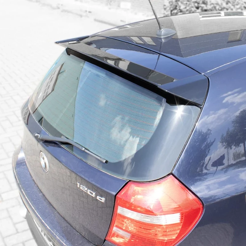 AutoStyle Roof spoiler compatible with BMW 1-Series E81/E87 3/5-doors 2004-2011 (ABS Glossy Black)