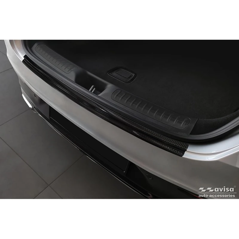 Avisa Real 3D Carbon Rear bumper protector compatible with Mercedes GLC II Coupe (C254) 2022- - Image 1