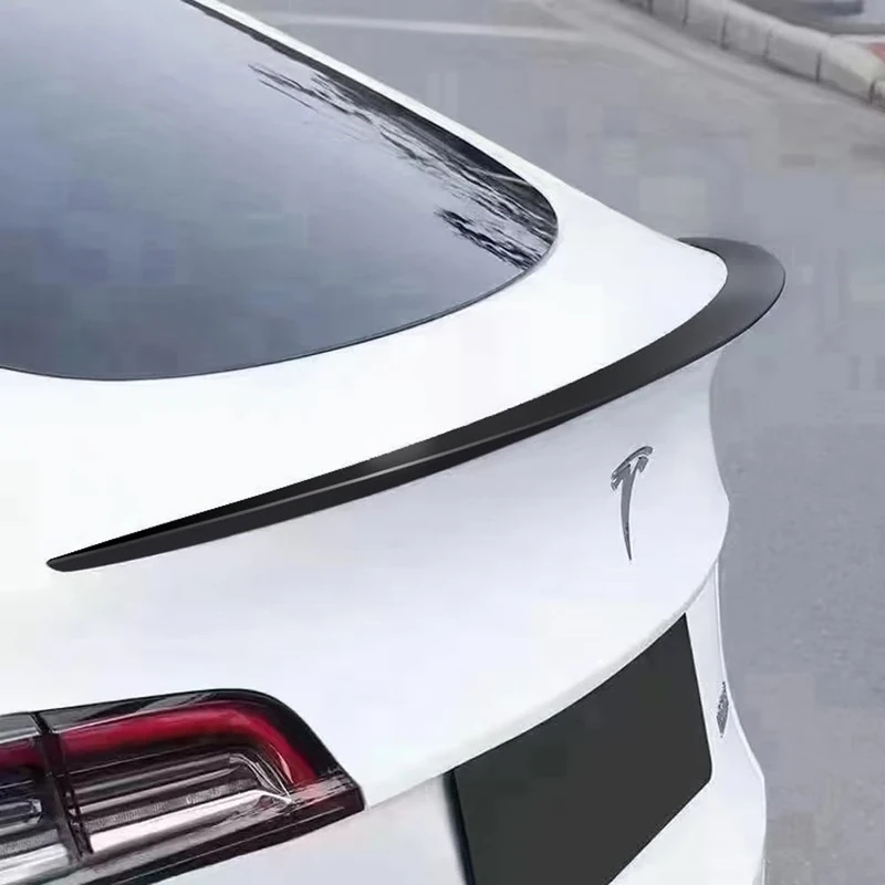 AutoStyle Rear spoiler compatible with Tesla Model Y 2019- (ABS Glossy Black)