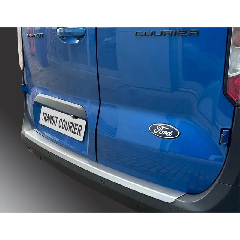 RGM ABS Rear bumper protector compatible with Ford Transit Courier & Tourneo Courier 2023- Silver