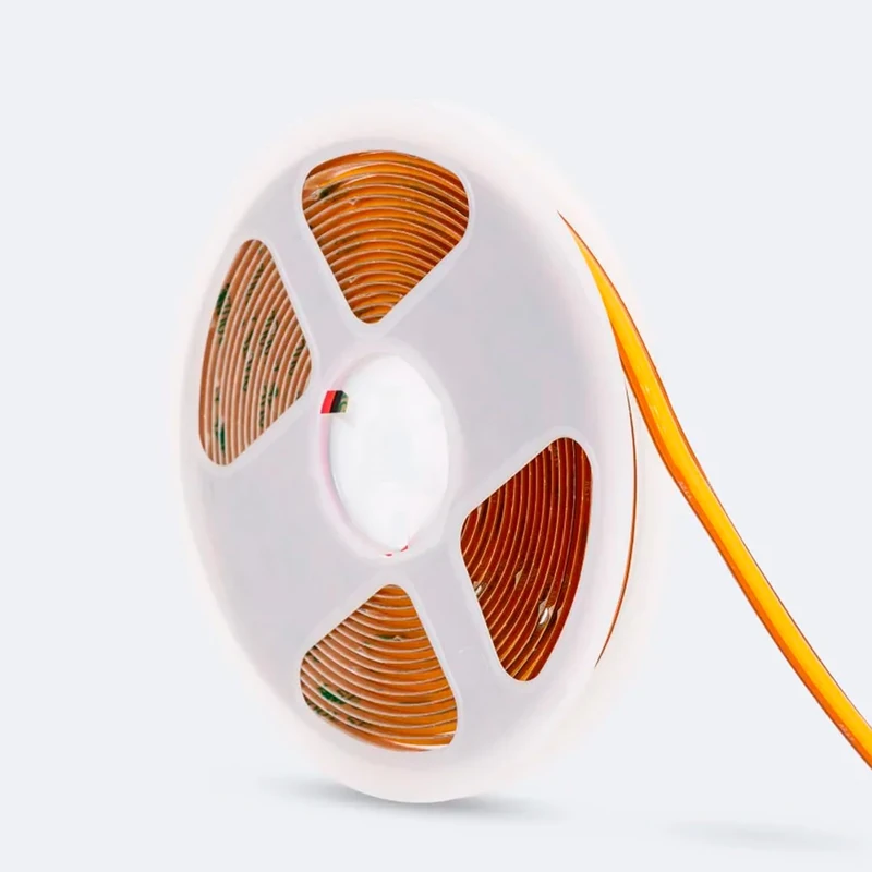 LAES COB LED Strip IP20, 12Wm, 2700K - 5 Meters - Image 1