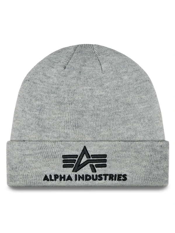 Alpha Industries Men's Back Print Camo Print Hoody, Pastel Grey, L