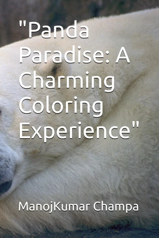 "Panda Paradise: A Charming Coloring Experience"