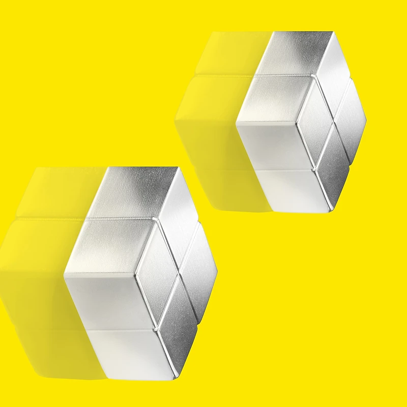 SIGEL GL704 20pcs N45 Neodymium Magnets for Magnetic Boards, 2 x 1 x 2 cm, Agent - Image 1