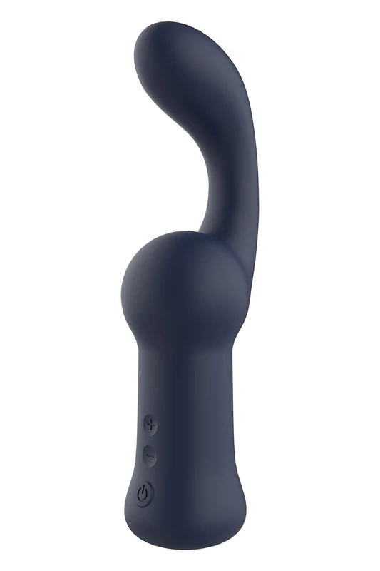 Dream Toys Startroopers Shuttle Strong P-Spot Vibrator Blue 19.6 cm - Image 1