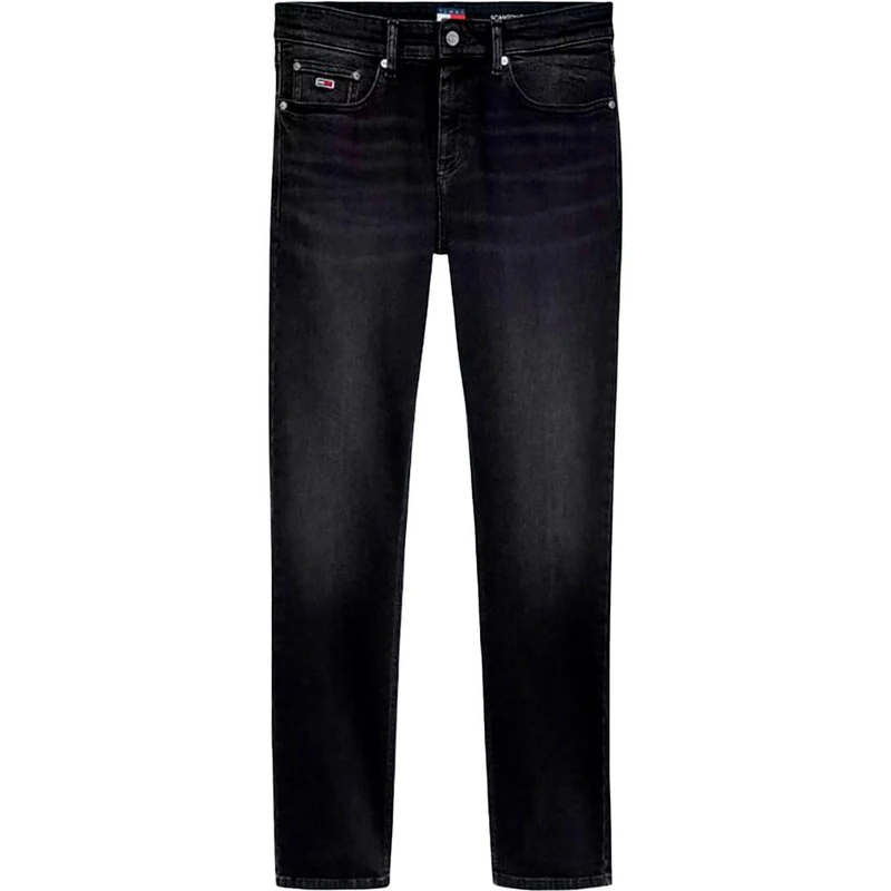 Tommy Jeans Men Scanton Slim AI3385 DM0DM21888, Denim (Denim Black), 32W / 36L