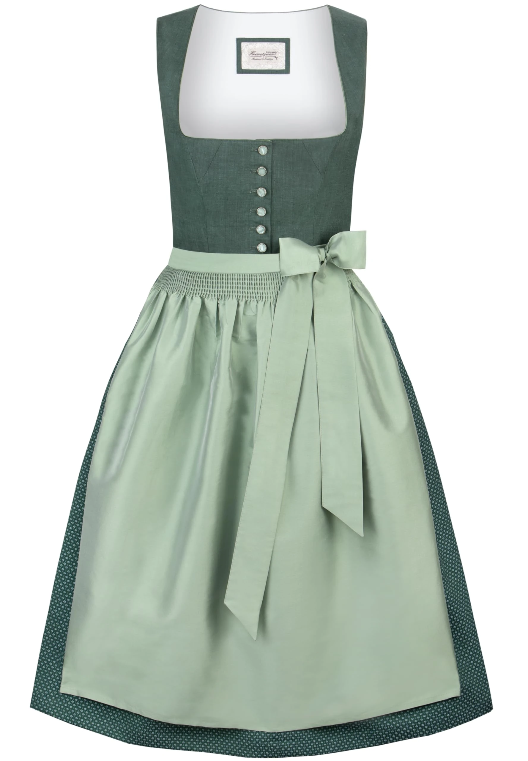 Heimatgwand Women's Sydney Midi Dirndl, fir, 10