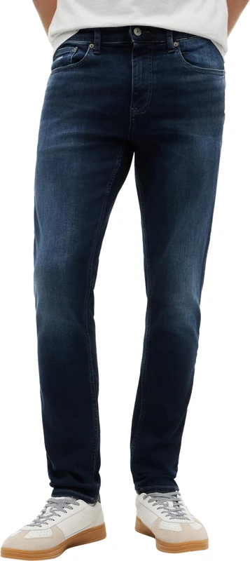Tommy Jeans Men Austin Slim TPRD AI1264 DM0DM21901, Denim (Denim Dark), 36W / 32L
