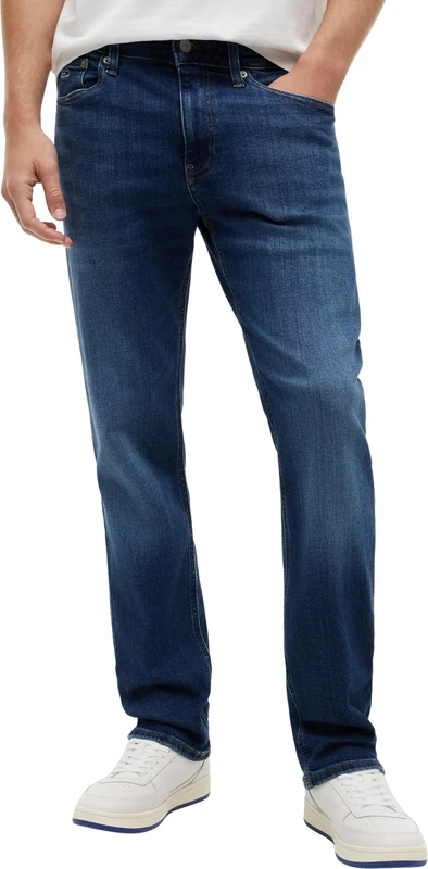 Tommy Jeans Men Ryan Slim STR AI0255 DM0DM21892, Denim (Denim Dark), 30W / 30L