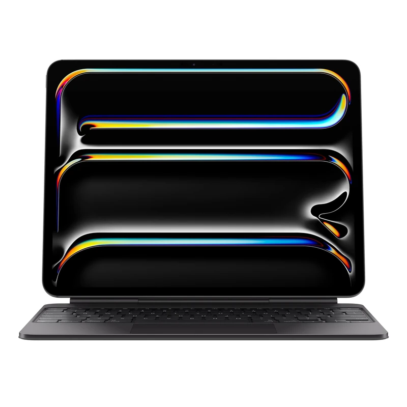 iPad Magic Keyboard Case for iPad Pro 13-inch (M4), Great Typing Experience, Built-in Trackpad, Function Row, Russian - Black