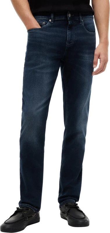 Tommy Jeans Men Scanton Slim AI1264 DM0DM21899, Denim (Denim Dark), 30W / 32L