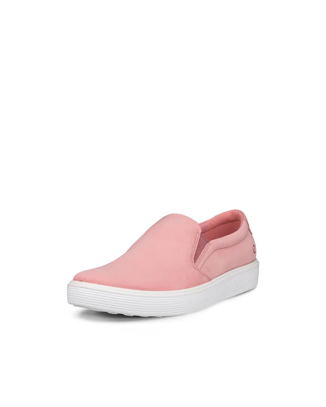 ECCO Women's Soft 60 Premium Slip-on Sneaker, Old Rose, 8/8.5 UK