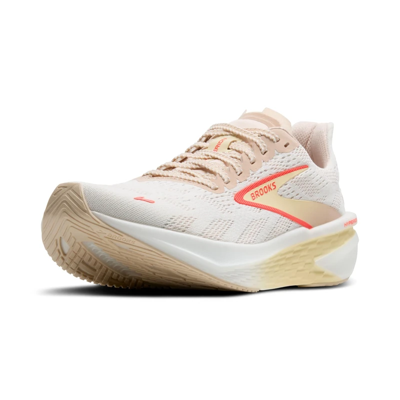 BROOKS 1204211B173 Hyperion 2 Women White/Peach/Coral UK 9