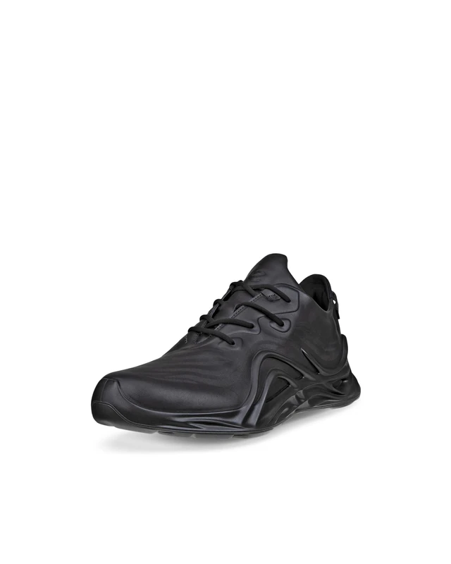 ECCO Men's Biom Infinite V1 Leather Fashion Sneaker, Black, 6UK