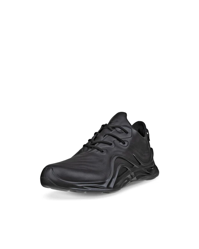 ECCO Men's Biom Infinite V1 Leather Fashion Sneaker, Black, 9/9.5 UK