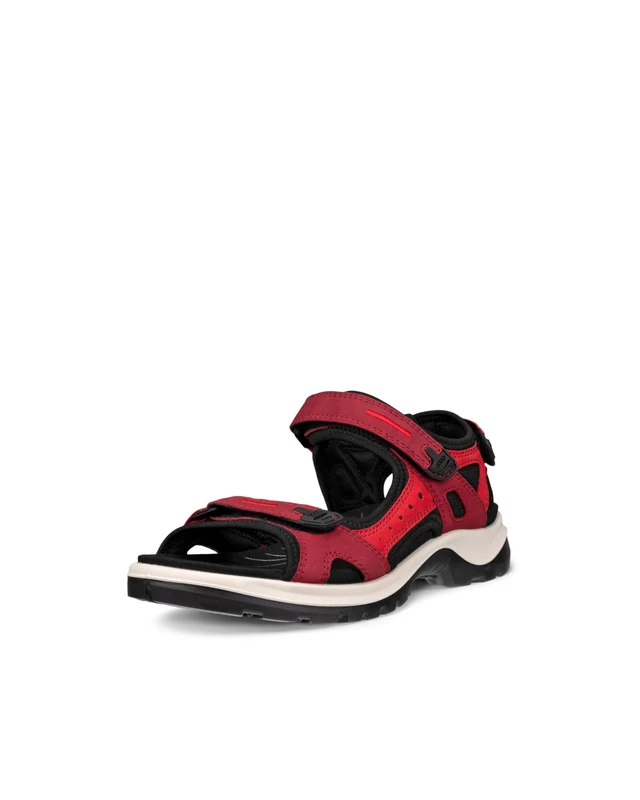 ECCO Offroad Women's Open Toe Sandals, Brick Chili Red, 6 UK