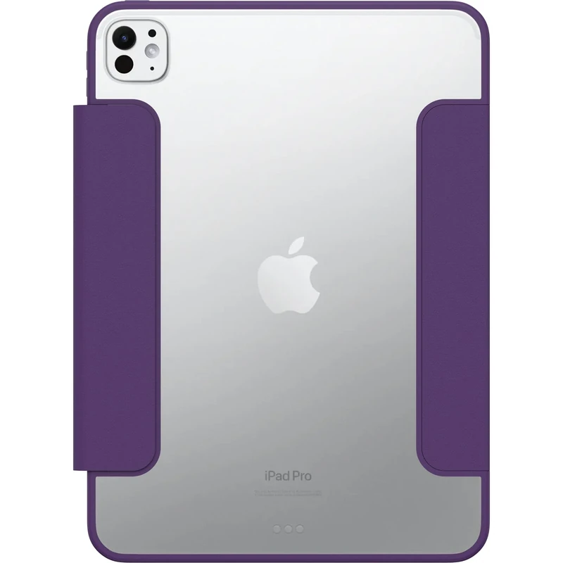 OtterBox Symmetry Folio Case for iPad Pro 11" (M5/M4), Shockproof, Drop proof, Slim Protective Folio Case, Tested to Military Standard, Purple, Non-Retail Packaging