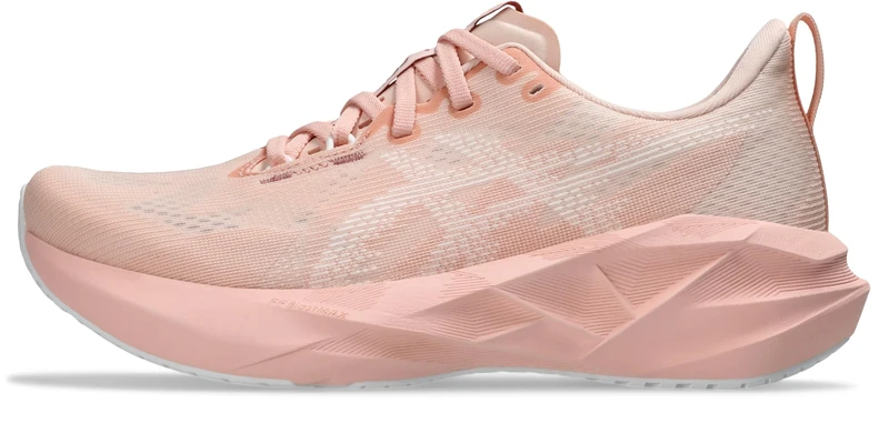 ASICS Women's Novablast 5 Sneaker, Breeze/White, 10 UK