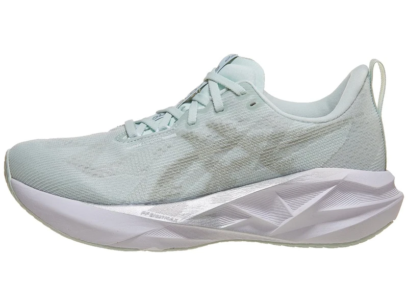ASICS Women's Novablast 5 Sneaker, Pure Aqua/Seal Grey, 5 UK