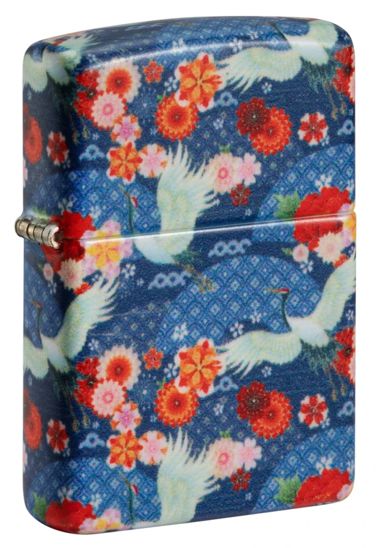 Zippo Windproof Lighter, Kimono Design – 540°, Colour Image – Refillable, Reusable, Windproof Design – Comes in Gift Box – Made in USA