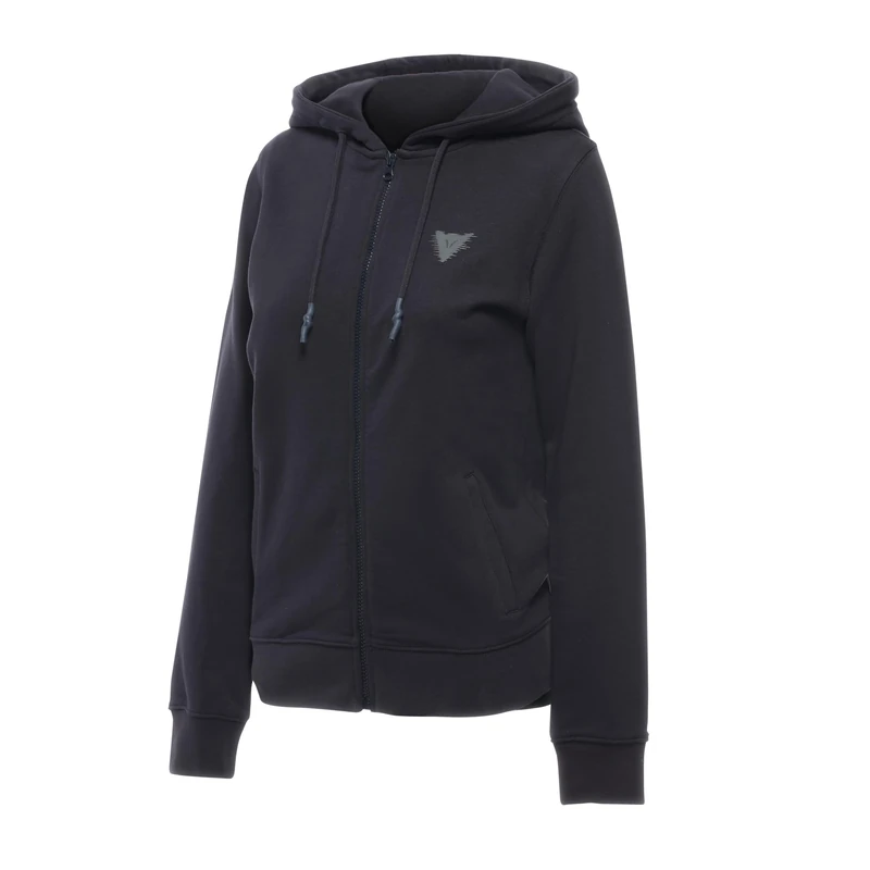 Dainese Speed Demon Hoodie WMN Cotton Zip Front Hoodie, Neon, XXXL Women, Neon, XXXL