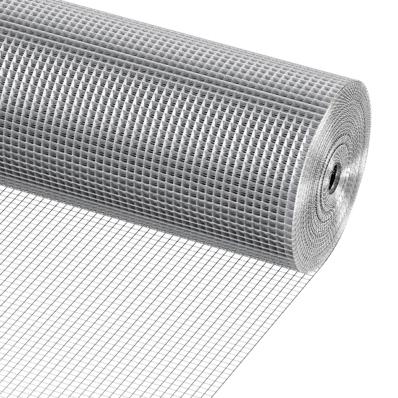 VEVOR Hardware Cloth, 1/4 inch 36in x 100 ft 23 Gauge, Hot Dipped Galvanized Wire Mesh Roll, Chicken Wire Fencing, Wire Mesh for Rabbit Cages, Garden, Small Rodents