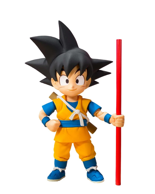 TAMASHII NATIONS - Dragon Ball DAIMA - Son Goku (Mini) -DAIMA-, Bandai Spirits S.H.Figuarts Action Figure