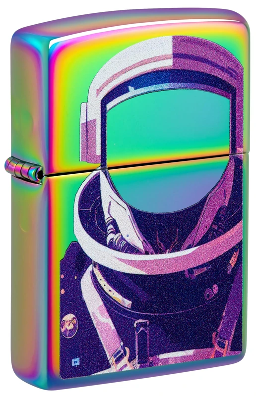 Zippo Astronaut Storm Lighter, Refillable, Windproof Design, Gift Box, Made in USA, Multicolour (Multi Color) - Image 1