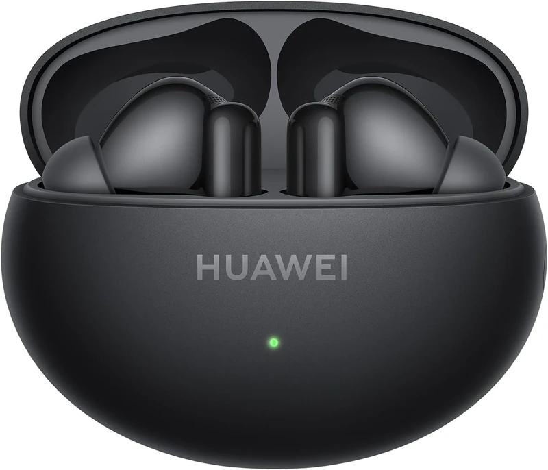 HUAWEI FreeBuds 6i Wireless Headphones, Intelligent Active Noise Cancelling 3.0, Powerful Bass, Up to 35 Hours Battery Life, Bluetooth 5.3, Dust and Water Resistance, Black