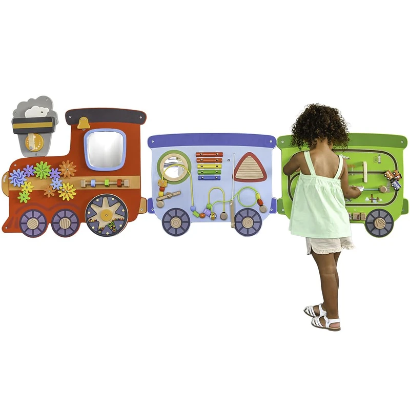 SPARK & WOW Train Activity Wall Panels, 18m+