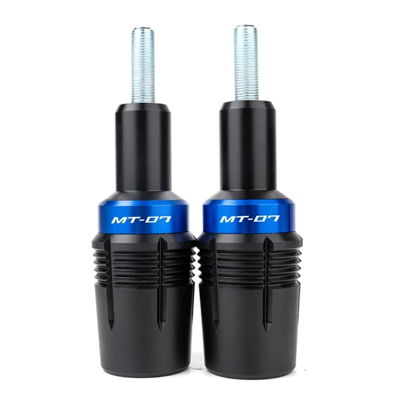 MOWOK Fit for YAMAHA MT-07 fz07 MT07 Tracer 2014-2024 2021 2022 2023 Motorcycle Accessories Frame Sliders Crash Protector Engine Guard Falling Protection Pad (Blue)