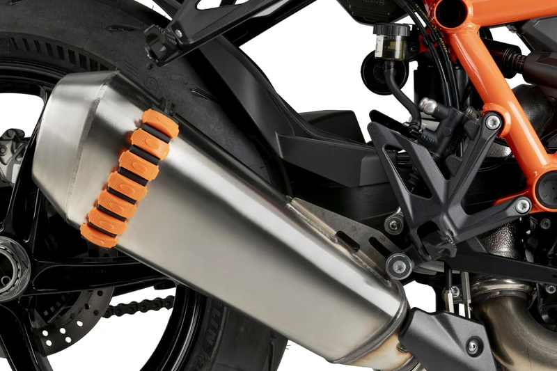 Puig 21728T Exhaust Protector Orange