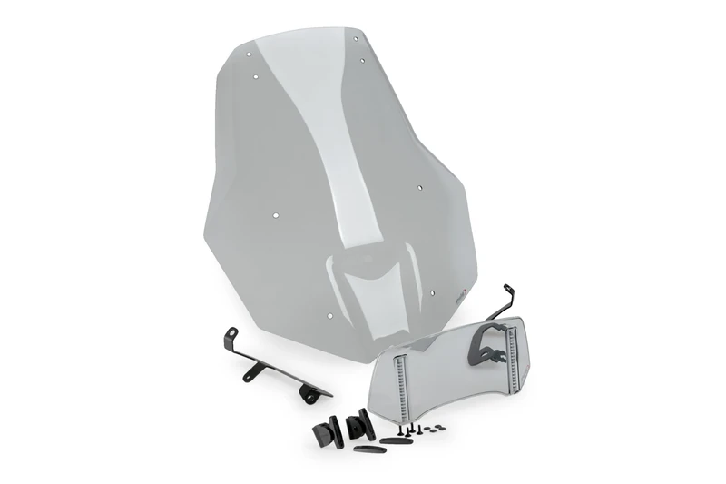 Puig 21799H Touring Windshield with Visor Smoke