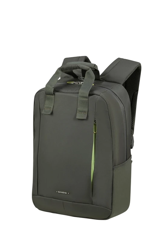 Samsonite Guardit Classy - Laptop Backpack with Handles 14.1 Inch, 38 cm, 15.5 L, Green (Gunmetal Green)