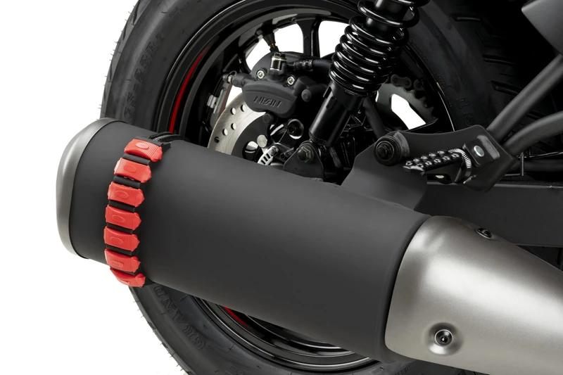 Puig 21728R Exhaust Protector Red - Image 1