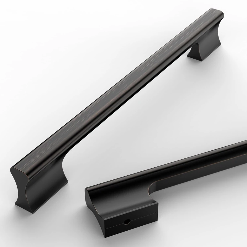 Asidrama 10 Pack 12.6 Inch(320mm) Oil Rubbed Bronze Kitchen Cabinet Handles, Cabinet Pulls Kitchen Cabinet Hardware Cupboard Handles Drawer Pulls