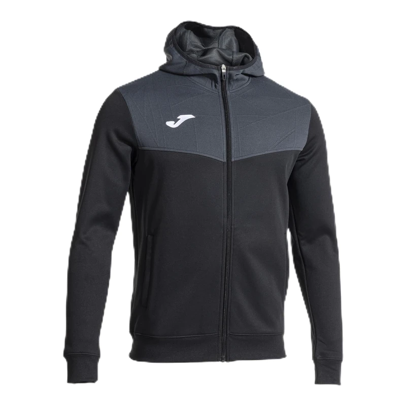Joma Campus Street Men's Hoodie, Black/White, M