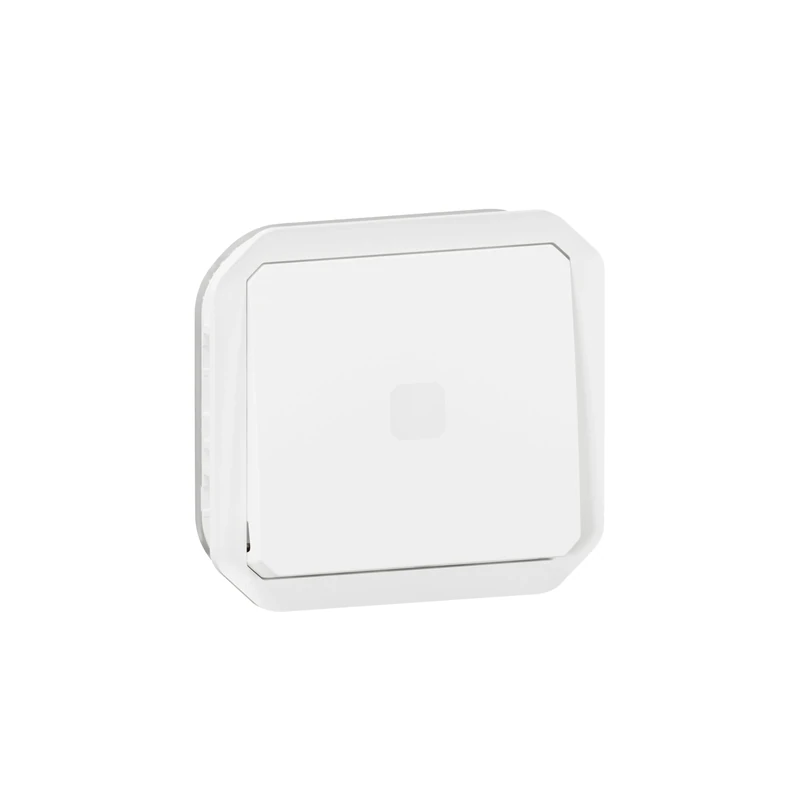 LEGRAND, Plexo 069604L Insert Timer Switch Off Delayed Illuminated Includes Integrated LED for Illuminating the Switch Screw Terminals IP55 - IK07 Colour: Ultra White