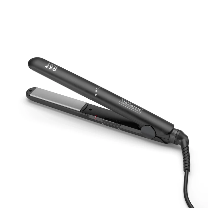 TRESemme Radiant Shine Ceramic 230 Hair Straightener, Floating Plates with Ceramic Coating, 3 Settings 180°C to 230°C