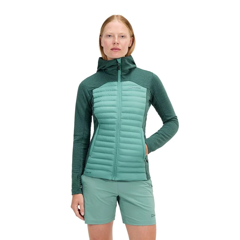 Berghaus Women's Nula Hybrid Synthetic Insulated Jacket | Durable Design | Water Resistant, Light Terrain, 16