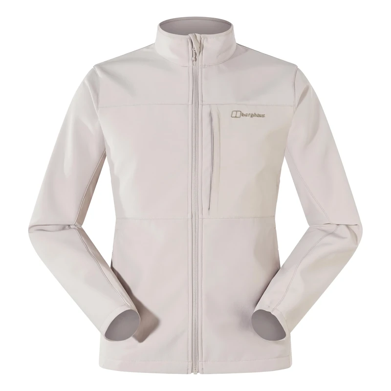 Berghaus Men's Ghlas 3.0 Softshell Jacket, Taupe, M