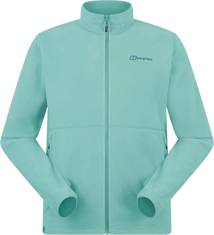 Berghaus Men's Prism Micro Polartec Fleece Jacket | Added Warmth | Extra Comfortable Fleece Full Zip, Light Terrain, XL